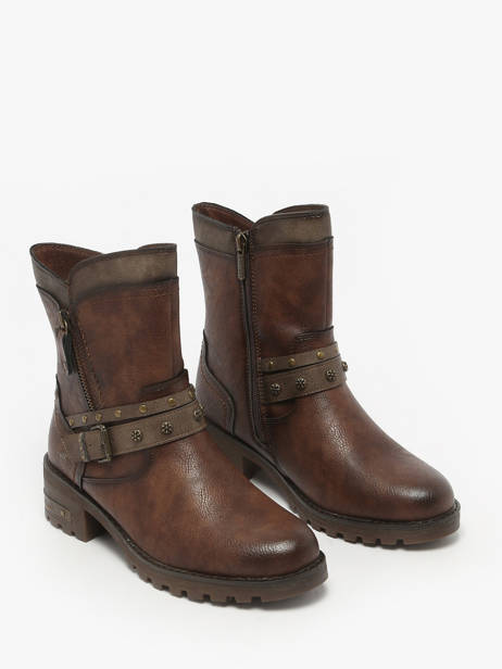 Enkellaarsjes Mustang Groen women M0082002 ander zicht 1